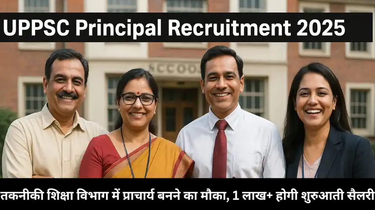 UPPSC Prinicipal Bharti 2025