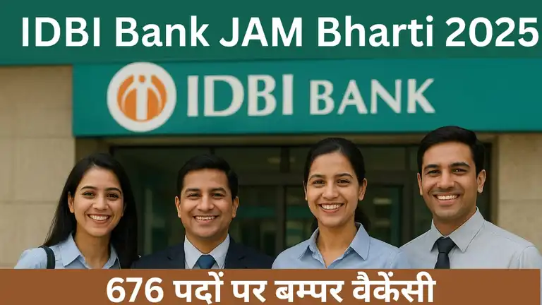 IDBI Bank JAM Bharti 2025